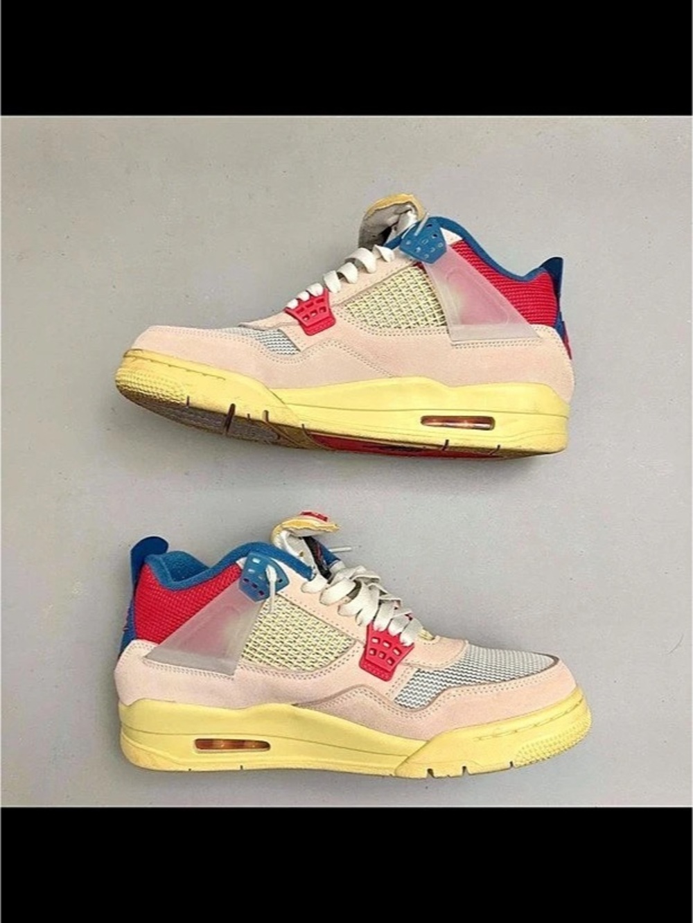 Jordan Air Jordan 4 Retro SP x Union LA Guava Ice Pink & Yellow US 9.5